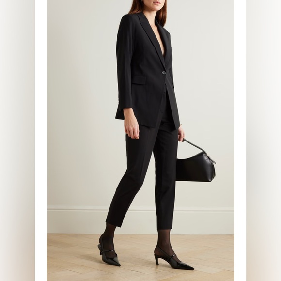 Theory Jackets & Blazers - Theory Black Tailored Blazer & Trouser Wool Set